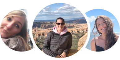 Image Et oui, Élodie, Samantha et Laurane sont de vraies personnes.