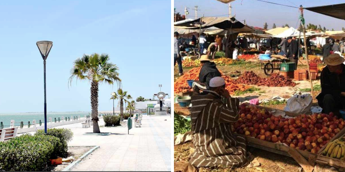 Dakhla, son souk et son Hammam