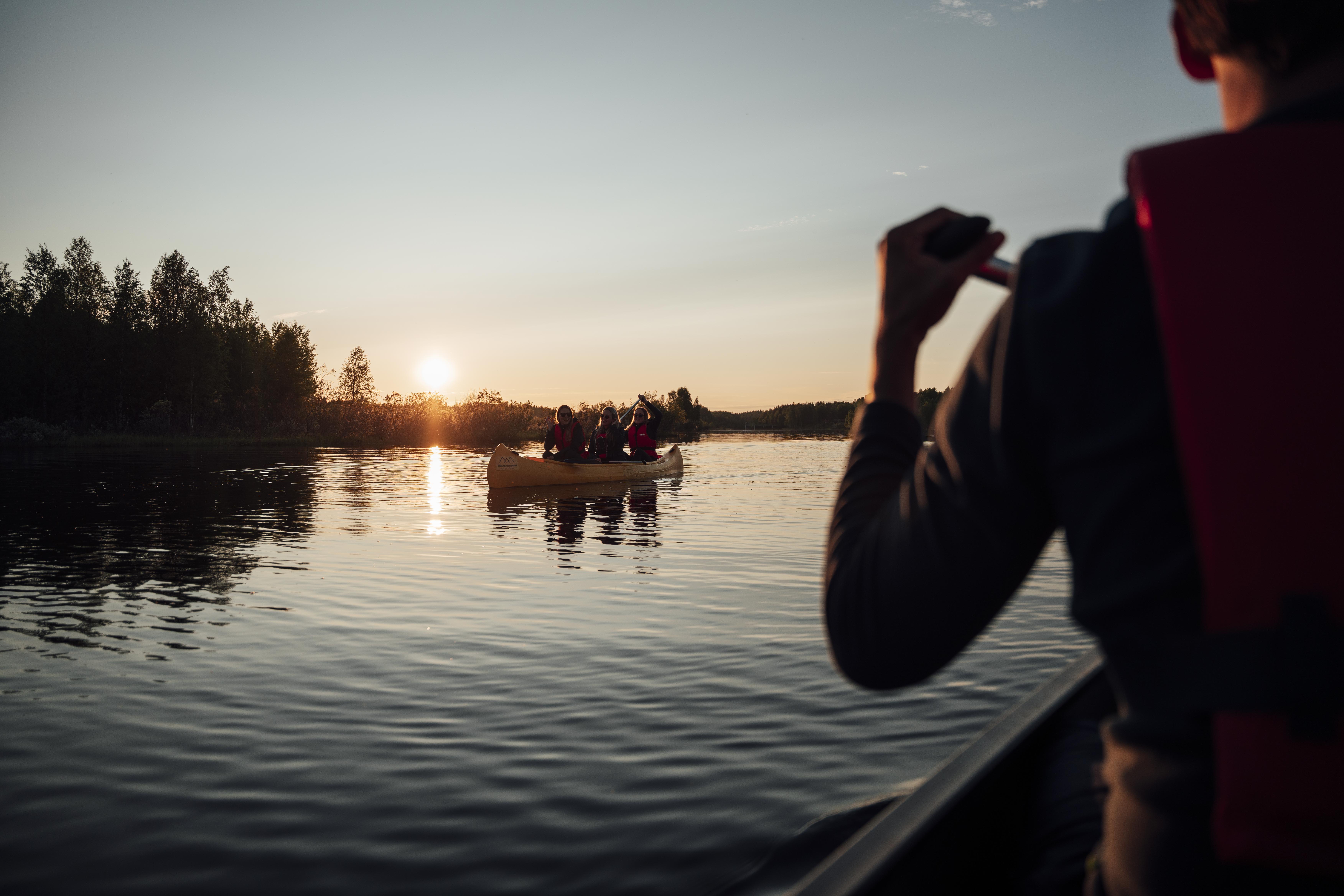 Hossa : journée en canoë