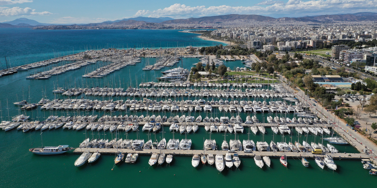Vol pour Athènes - Marina d’Alimos 