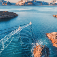 Sommet de Neisheia ou sortie de pêche en mer