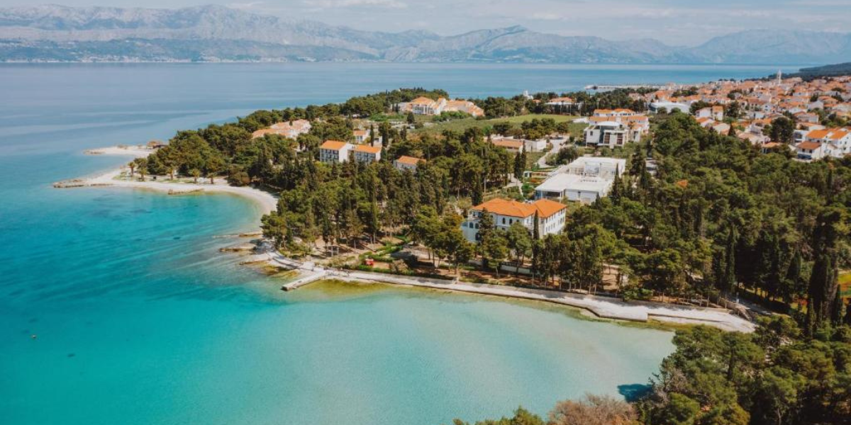 Arrivée sur l'île de Brač