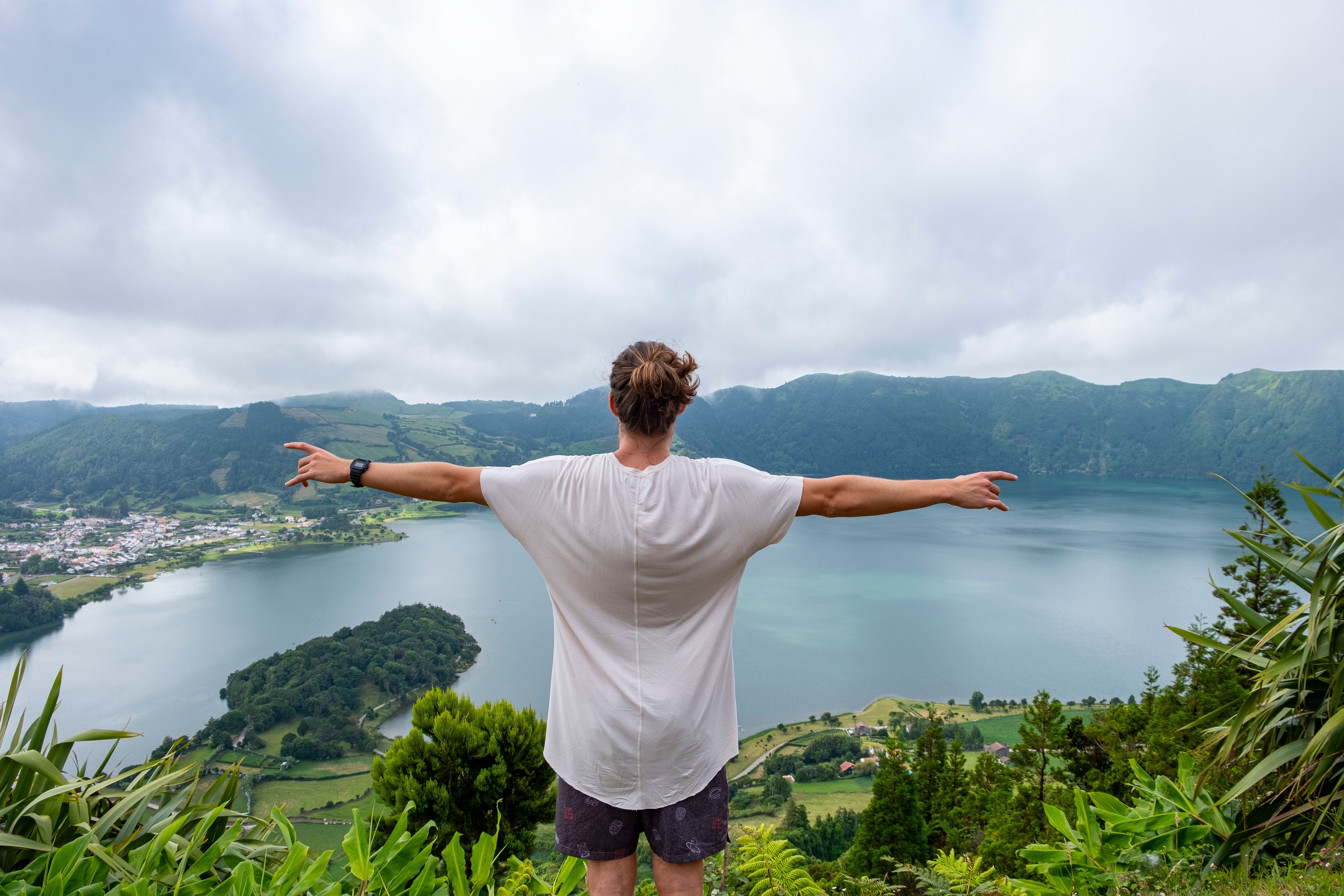 Lagoa das Sete Cidades et Lagoa do Canario 