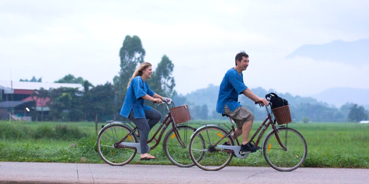 Tour à vélo vers Phrao et vol vers Phuket 