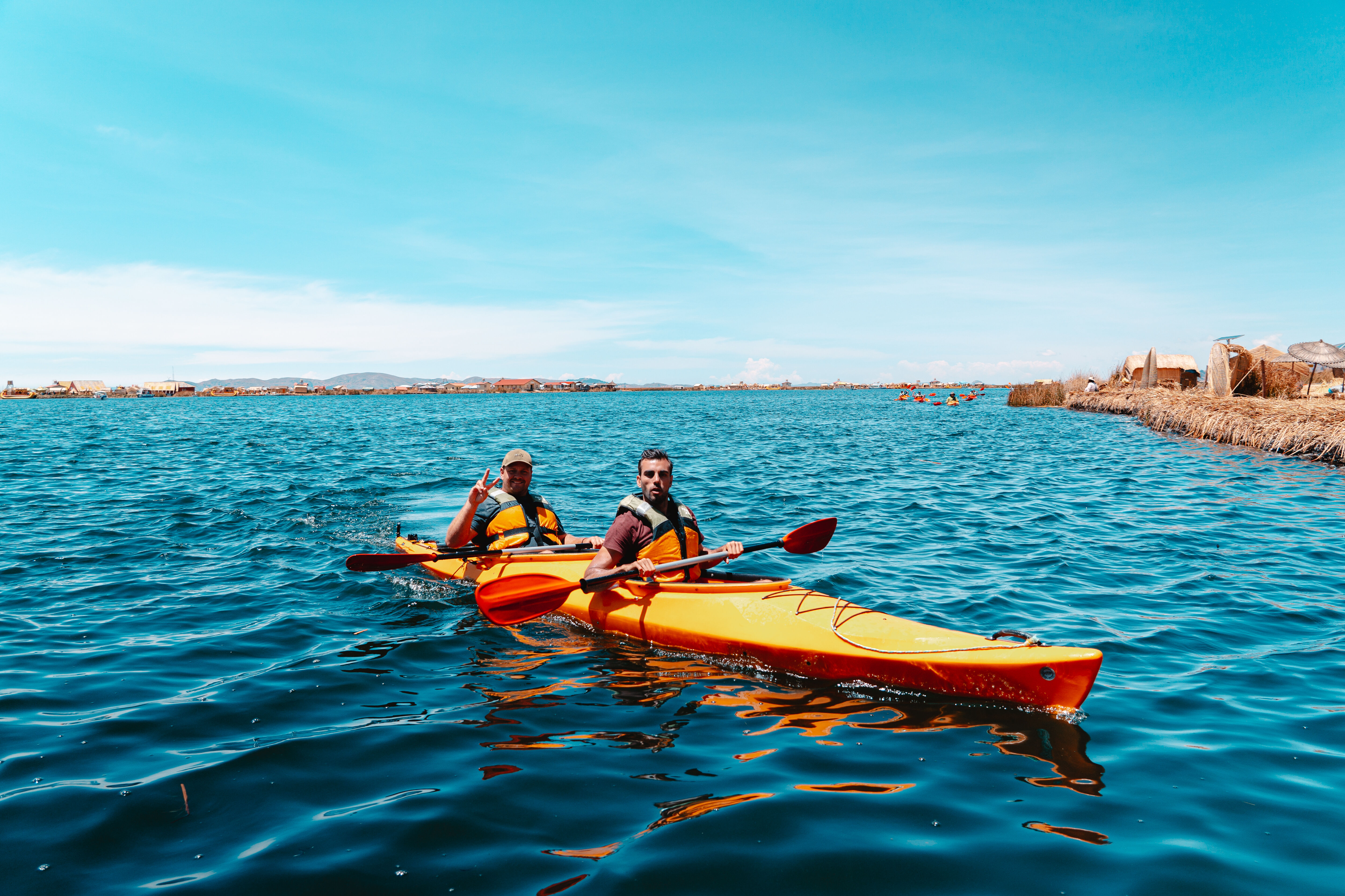 Navigation sur le Lac de Titicaca 
