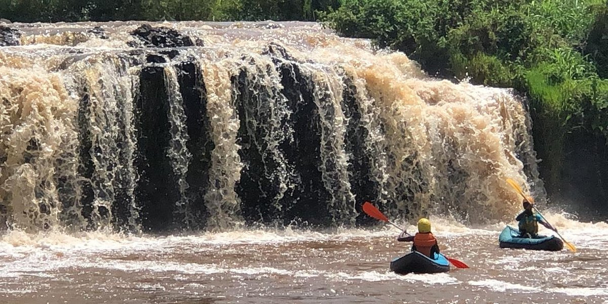 Route pour les Hautes terres centrales et Kayak