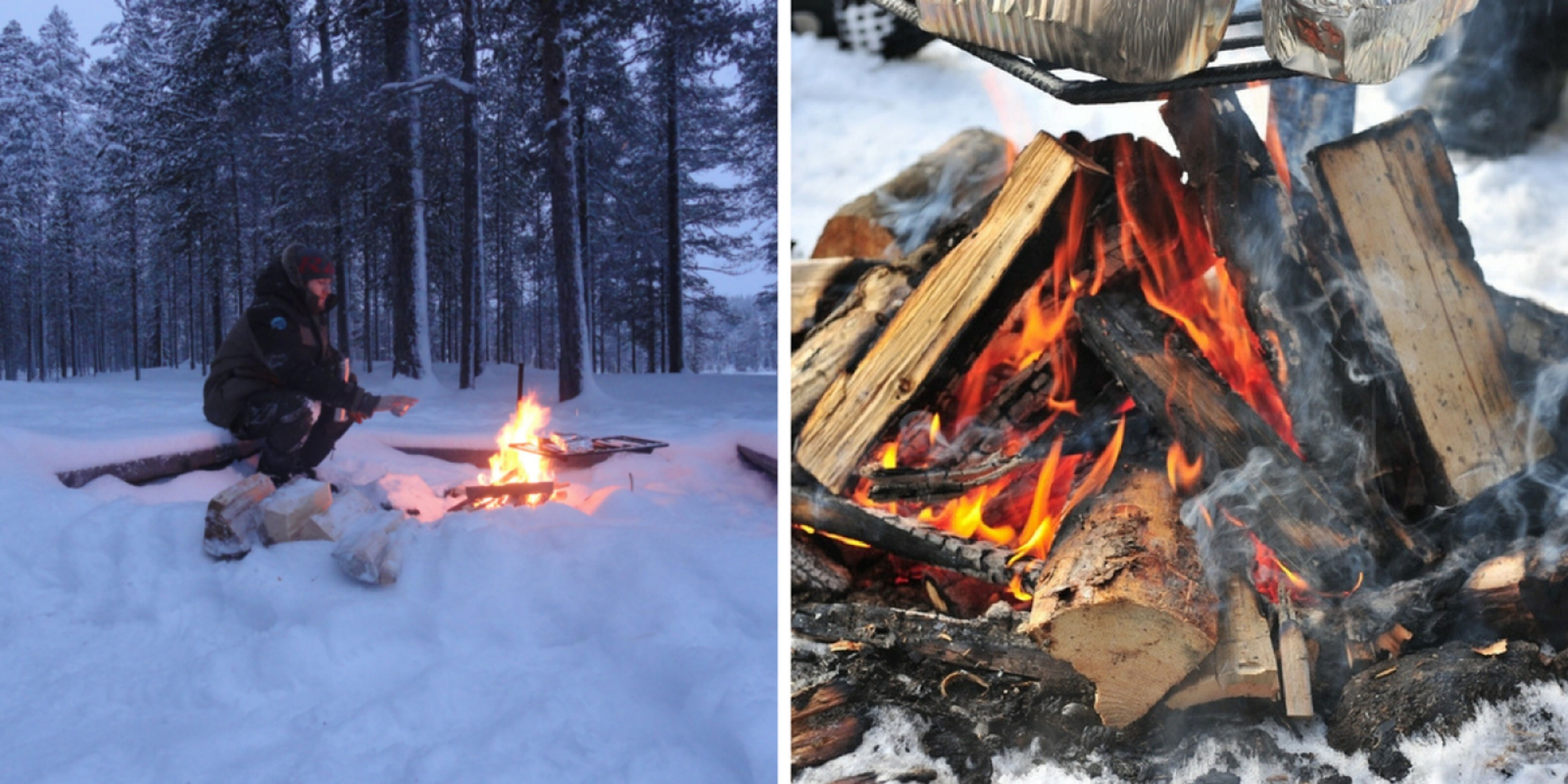 Journée trappeur en forêt 