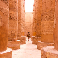 Cuisine et Temple de Karnak