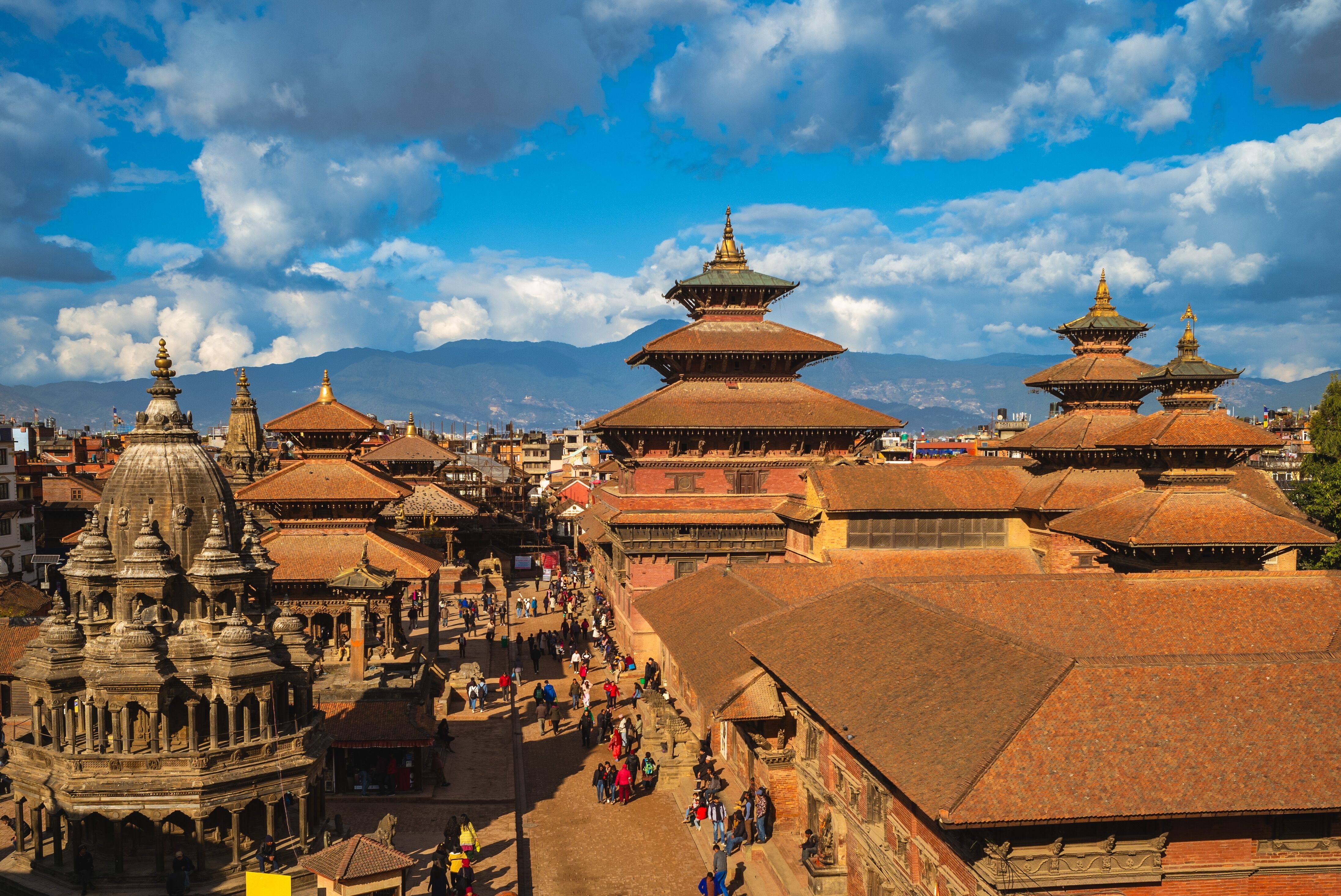  Pokhara - Katmandou : visite de Patan et Katmandou 