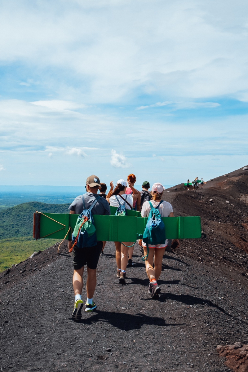 Léon : volcan Cerro Negro 