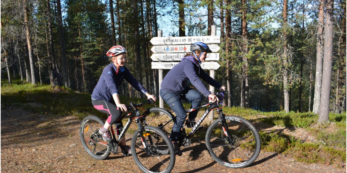 VTT électrique à travers la Taïga