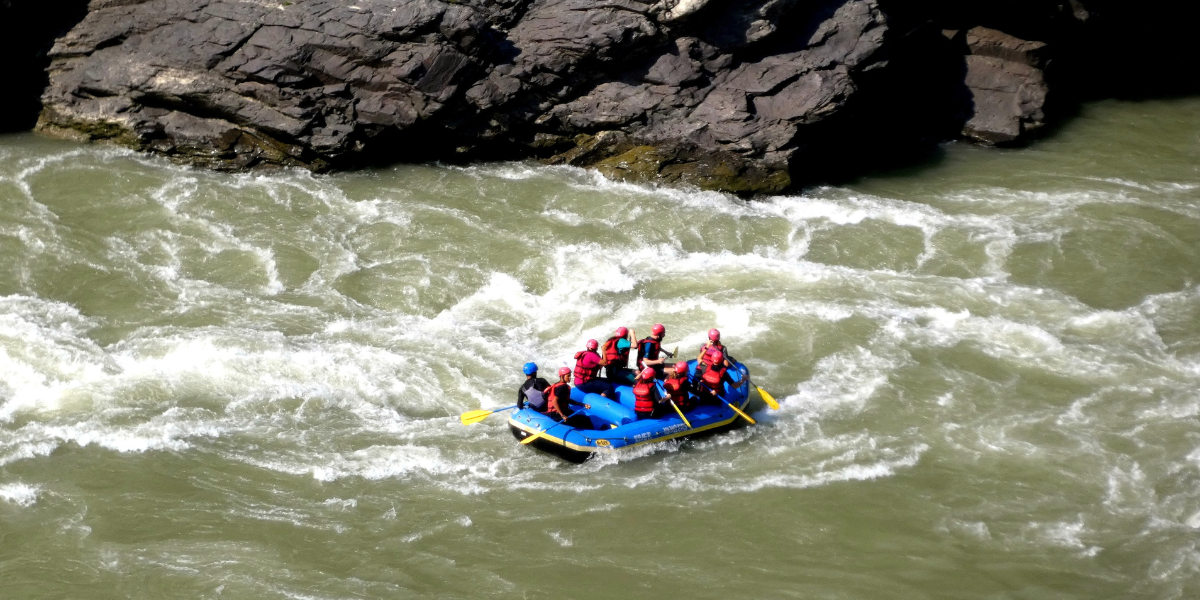 Devprayag : rafting - Rishikesh 