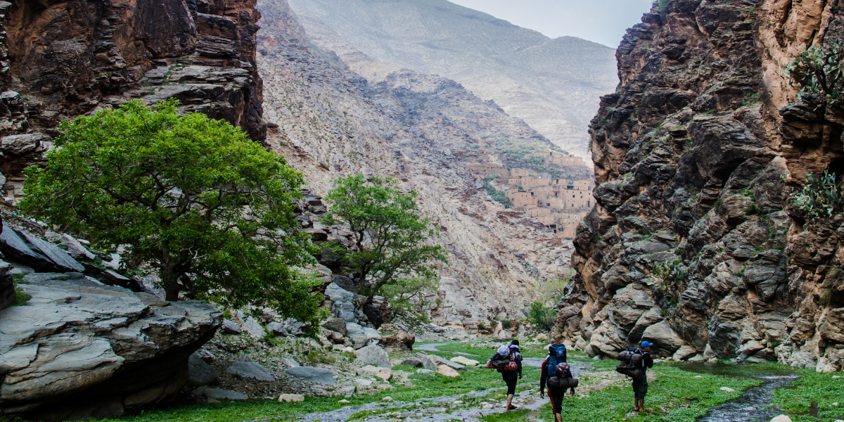 Gorges de la Tessaoute - Tizi n'Ghougoult –  Vallée des Aït Bouli (2910m) 