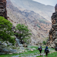 Gorges de la Tessaoute - Tizi n'Ghougoult –  Vallée des Aït Bouli (2910m)