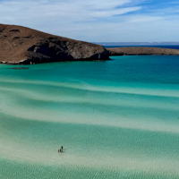 La Paz : Playa Balandra et dunes de Mogote