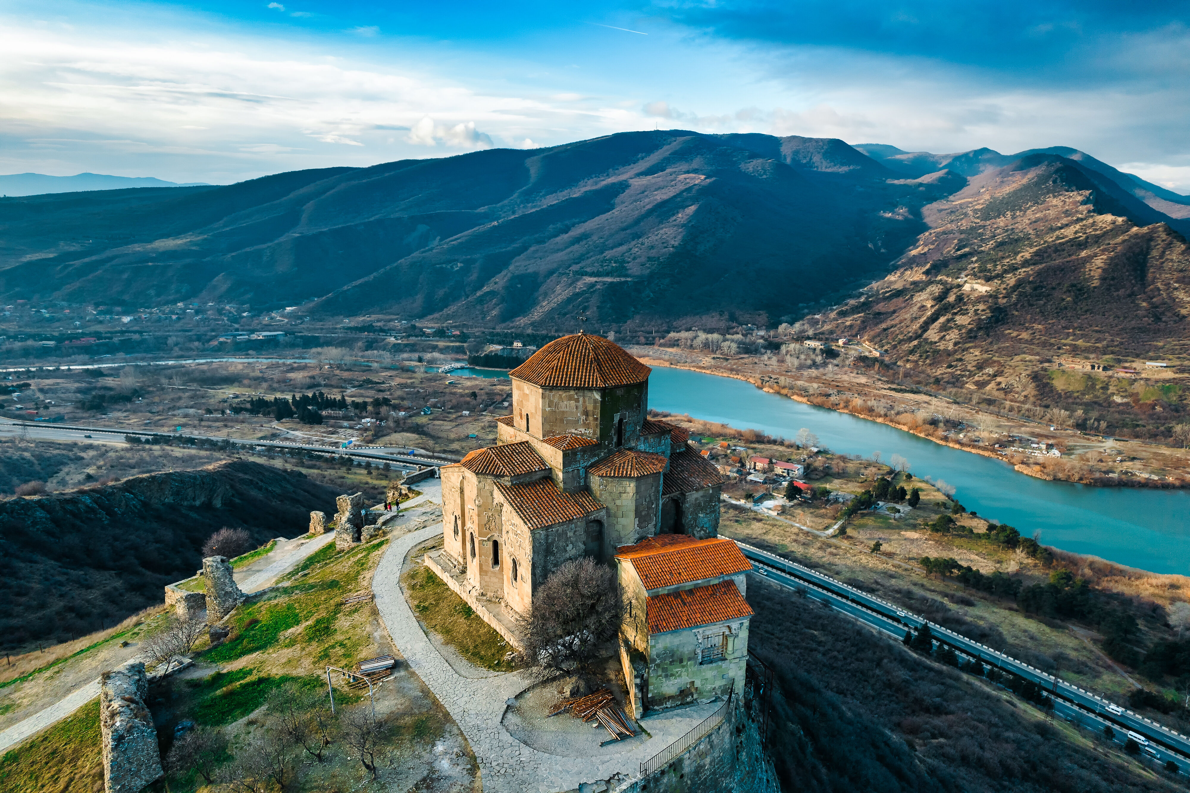 La cathédrale de Svetitskhoveli - Ouplistsikhé - Koutaïssi 