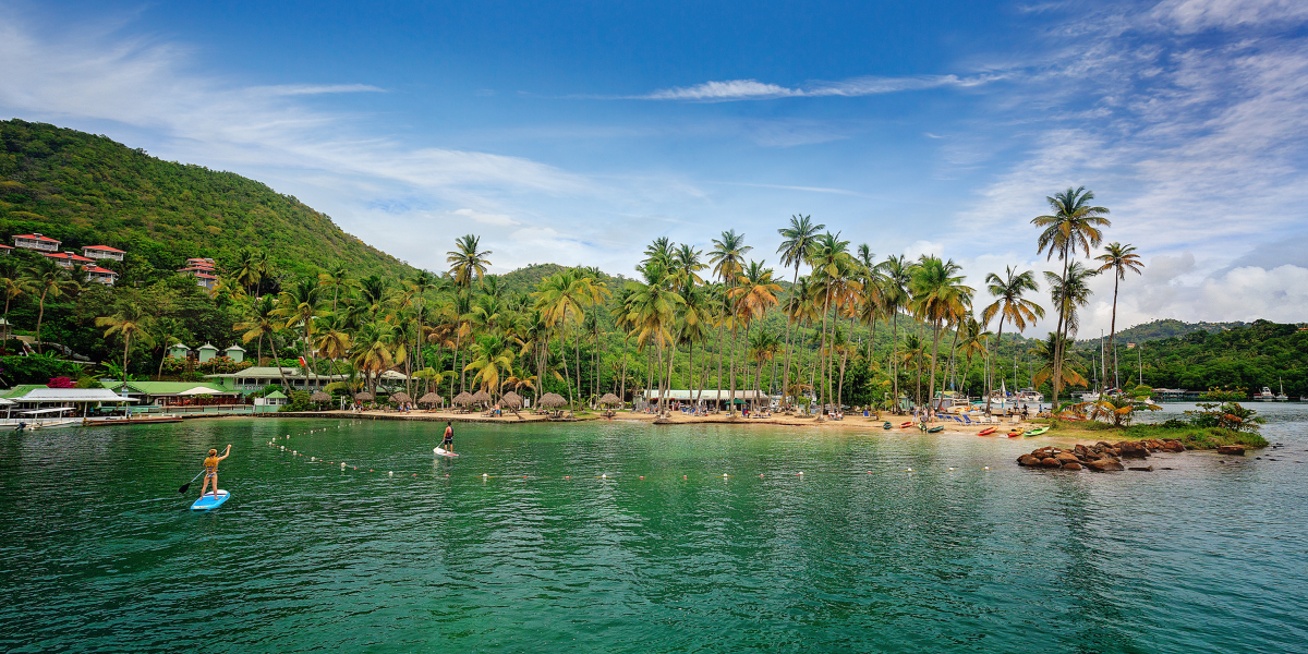Île de Sainte-Lucie - Marigot Bay
