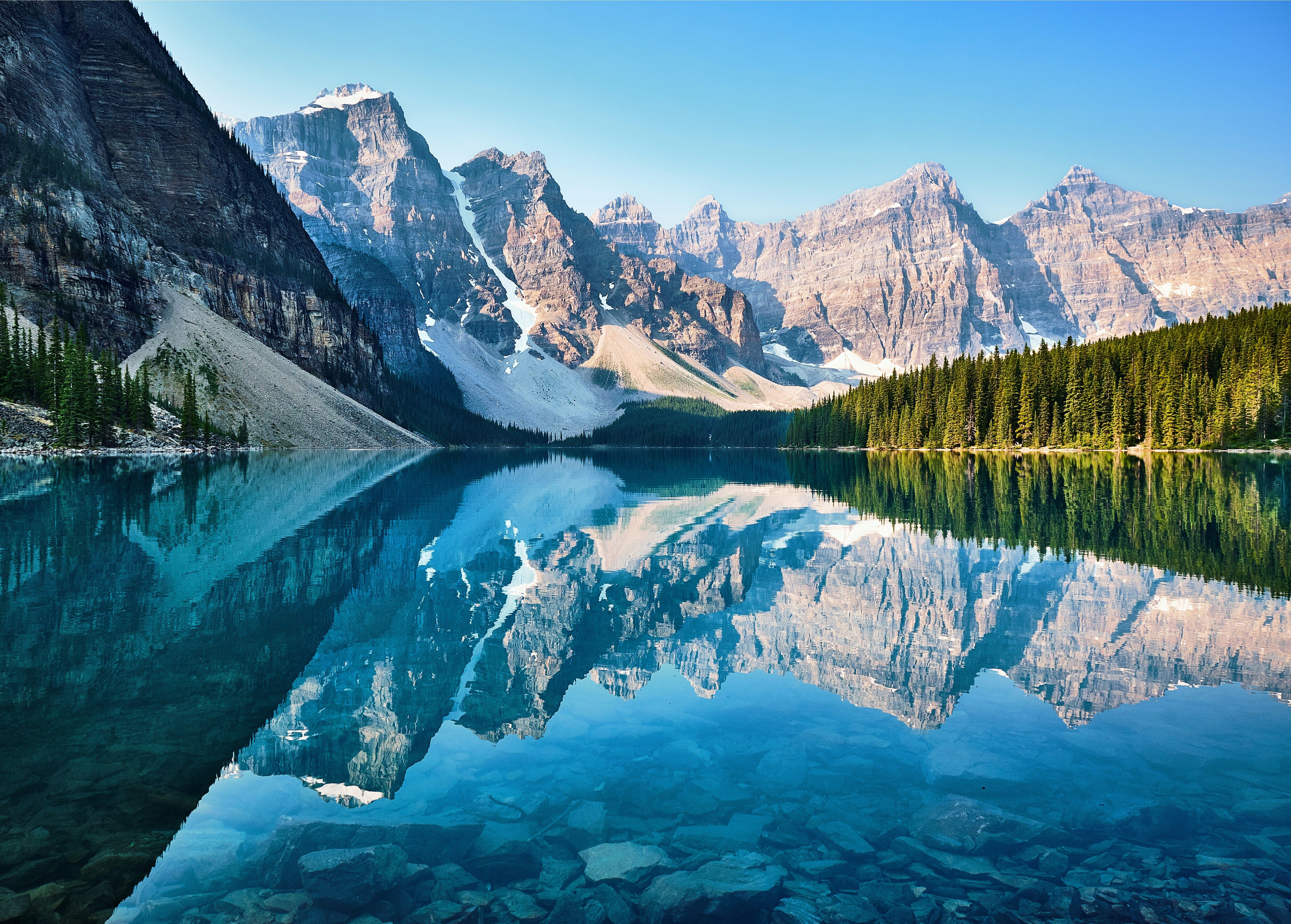 Banff : Lac Moraine et Lac Louise 