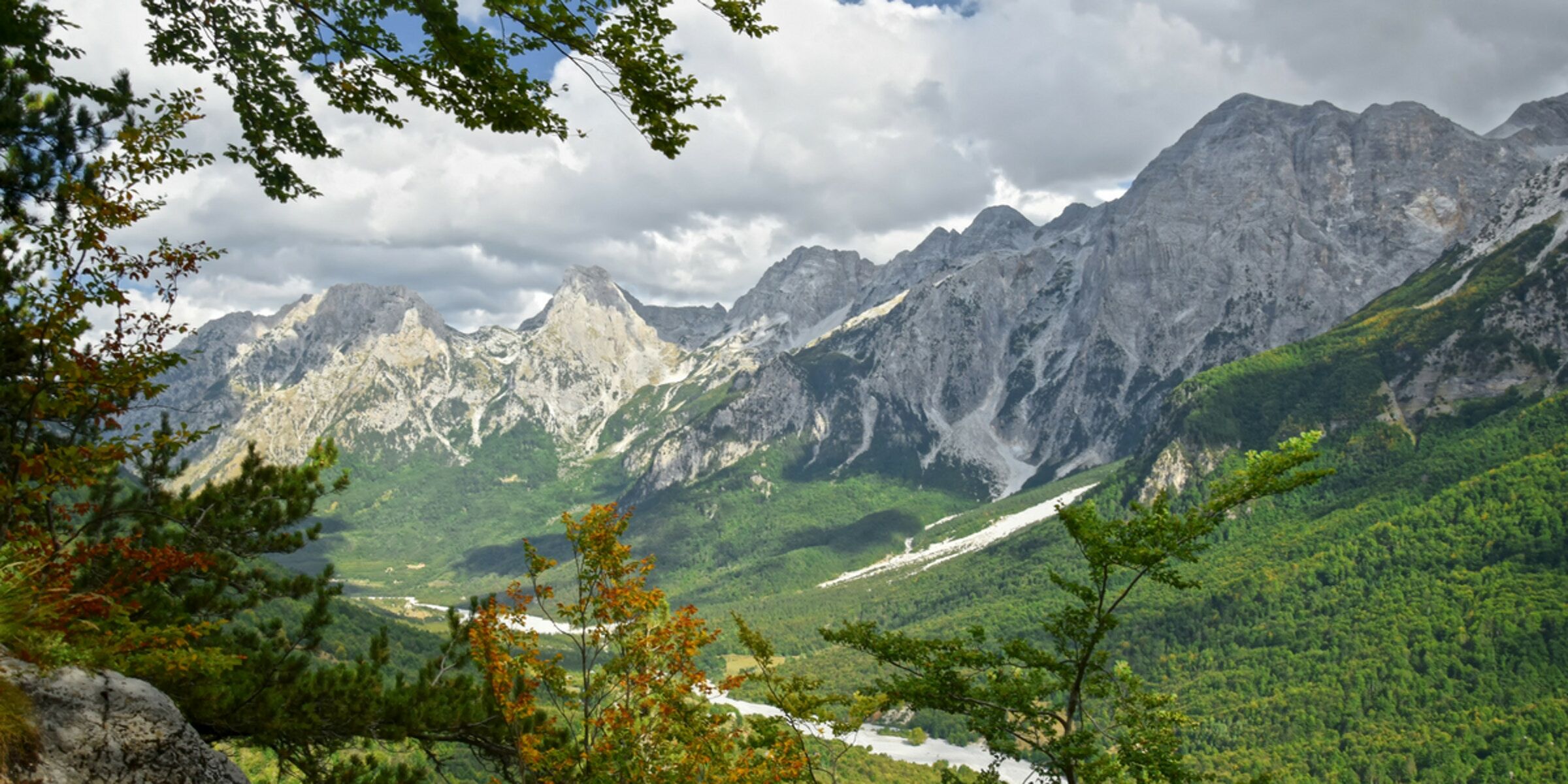 La vallée de Valbonë, au cœur des Alpes Albanaises