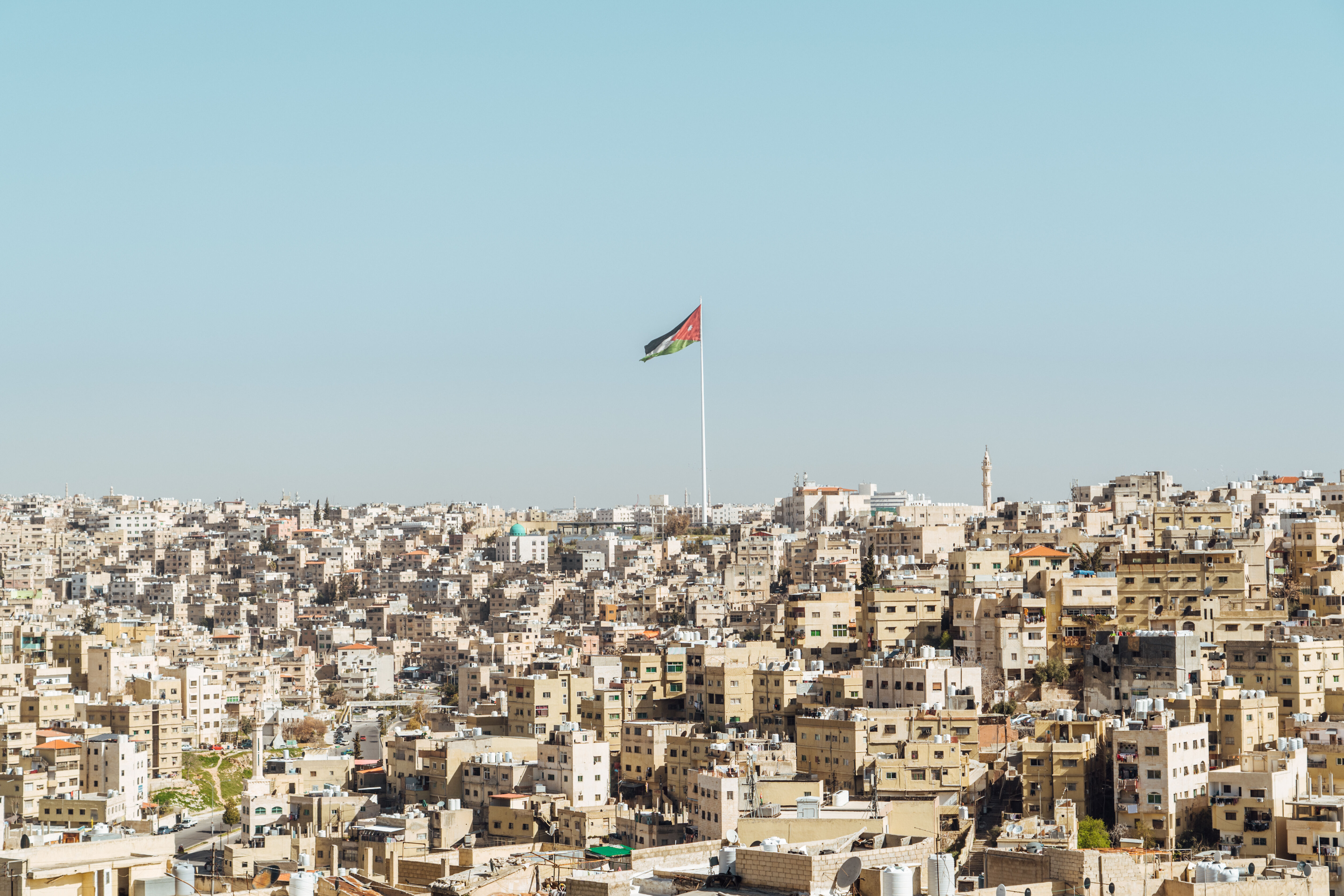 Vol pour Amman