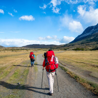 Randonnée du refuge Grey au refuge du Paine Grande