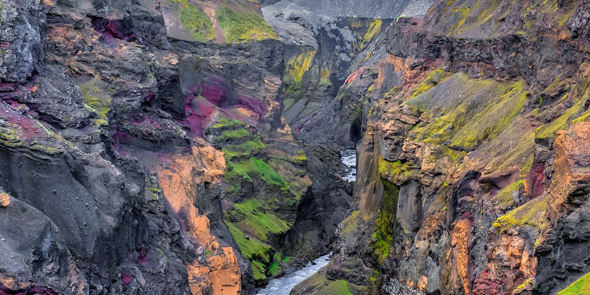 Canyon de la Markarfljót et Vallée de Thorsmörk