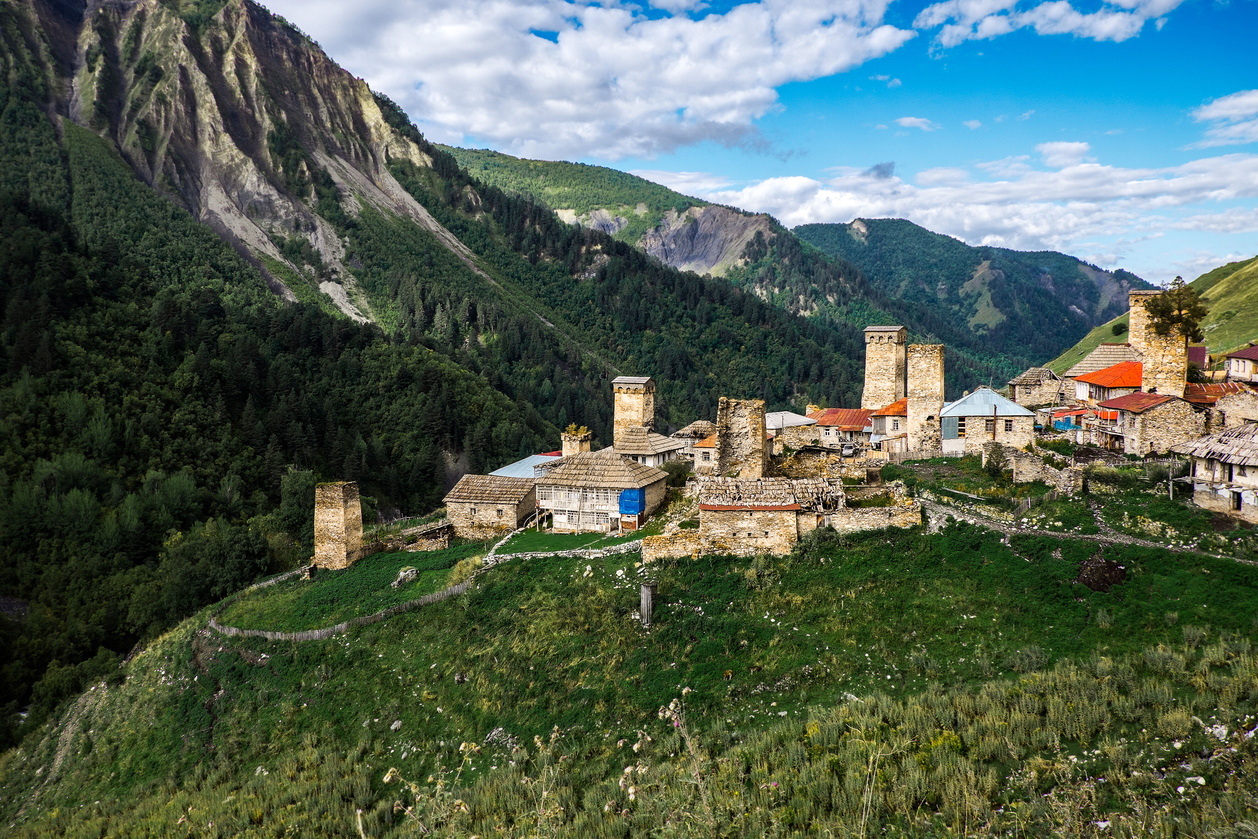 Mestia - Village de Moulakhi - Adishi 