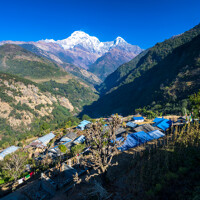Australian Camp - Landruk : la vallée de Modi Khola