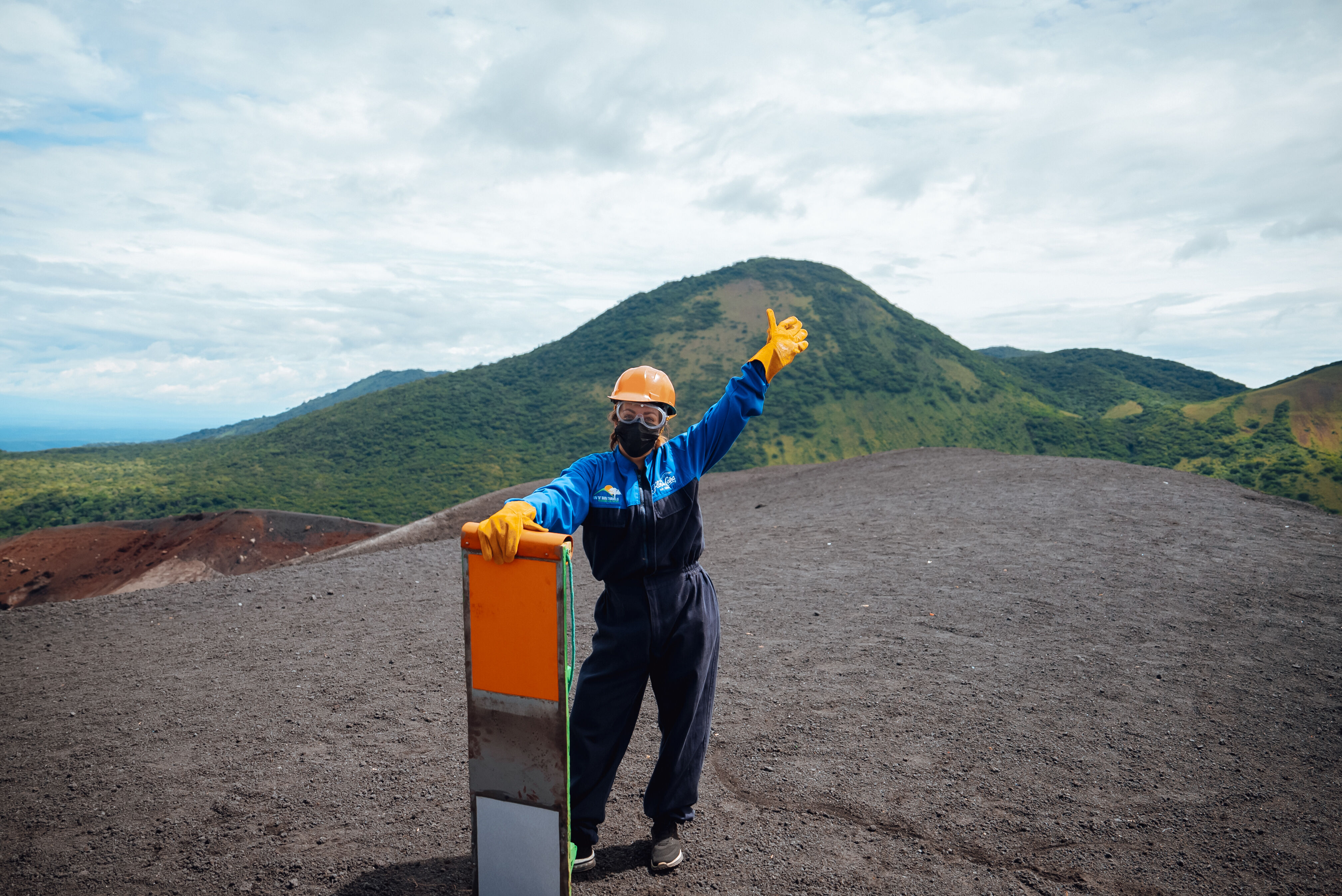 A la conquête du Volcan Cerro Negro !