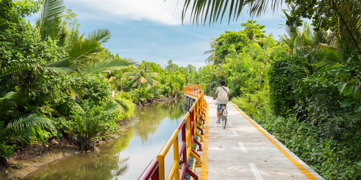 A vélo dans la jungle et escapade gourmande dans Chinatown 