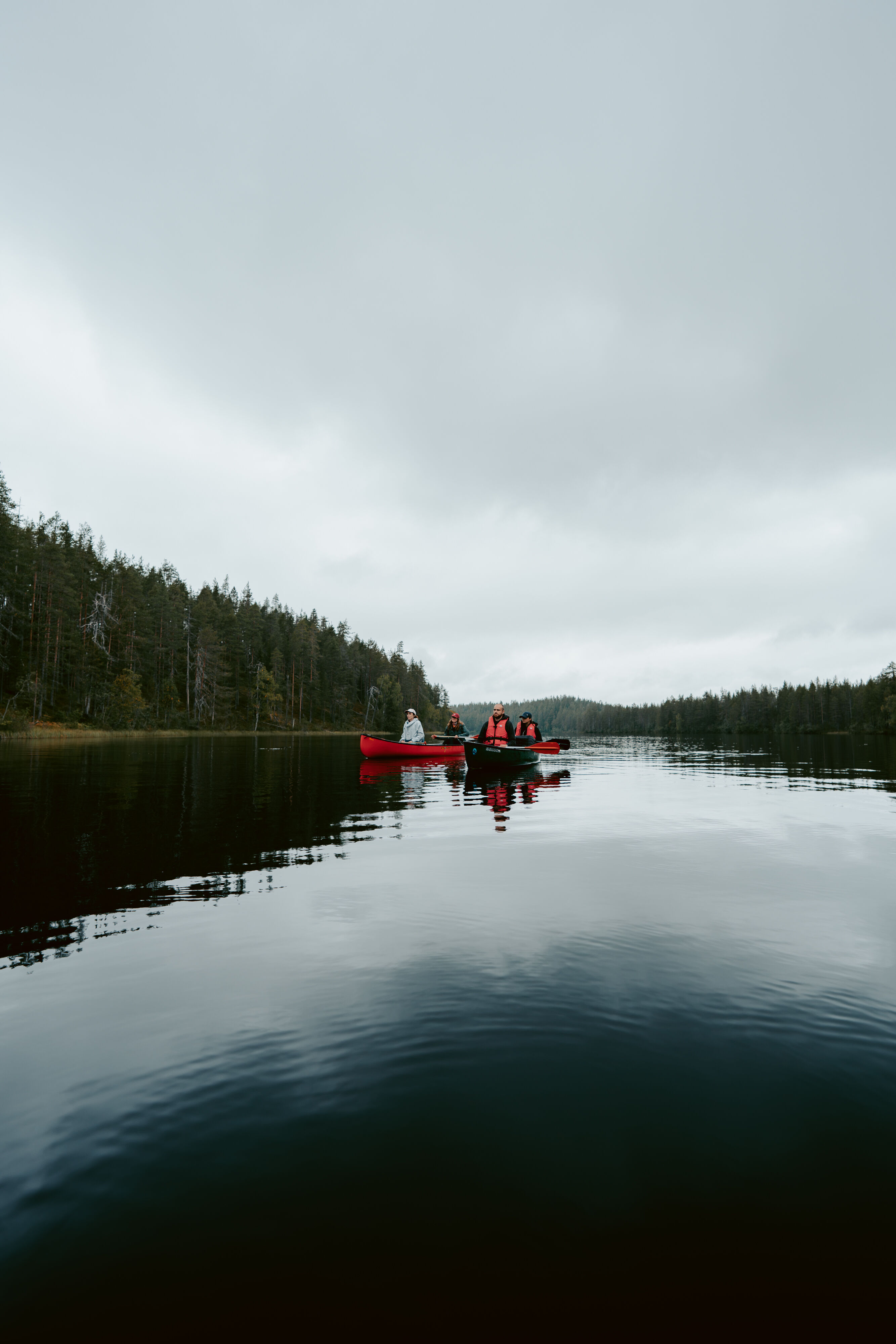 Hossa : journée en canoë