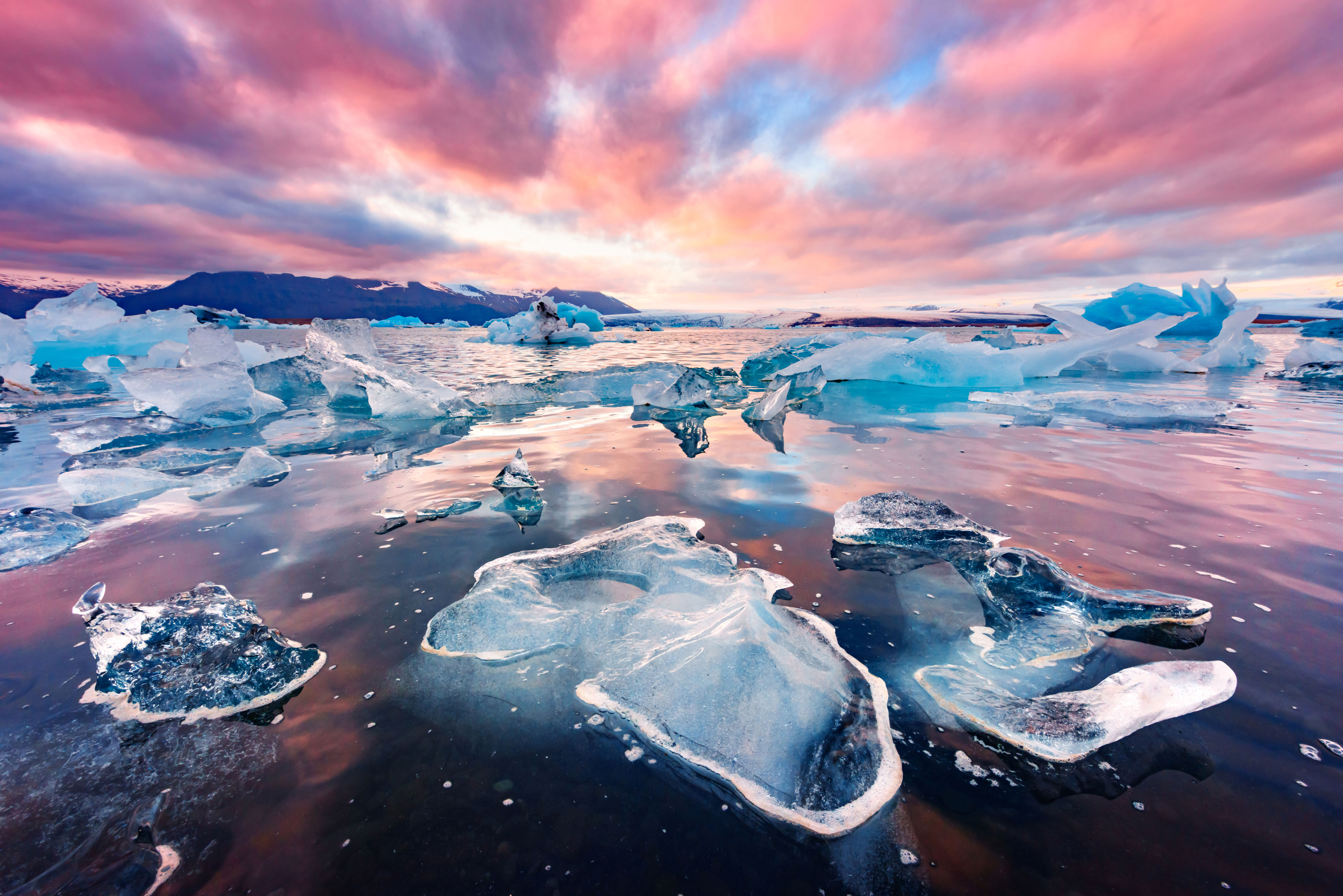 Landmannalaugar : entre icebergs et glaciers 