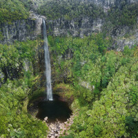 Les cascades de Alecrim et Lagoa do Vento
