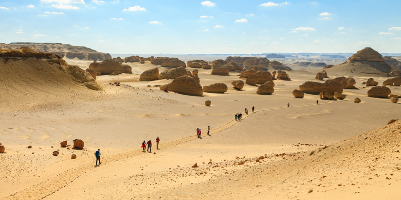 Nouvel An en Egypte dans le désert de Wadi El Rayan