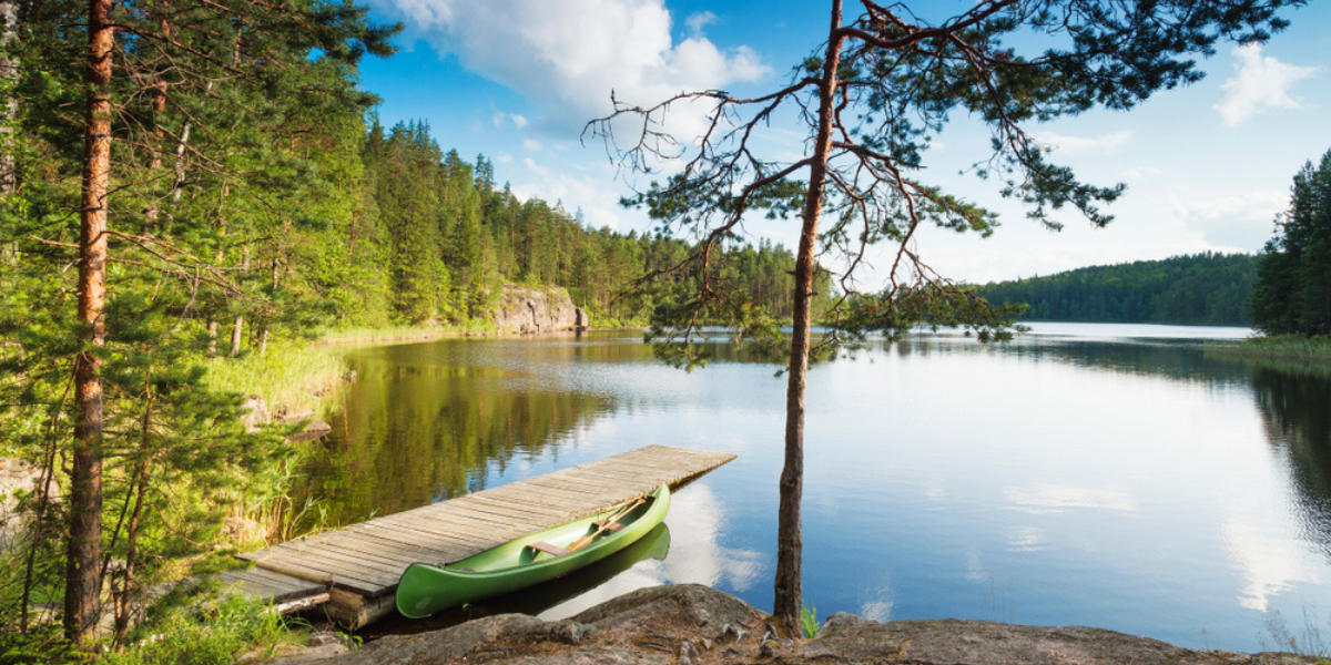 Evasion nature en Finlande