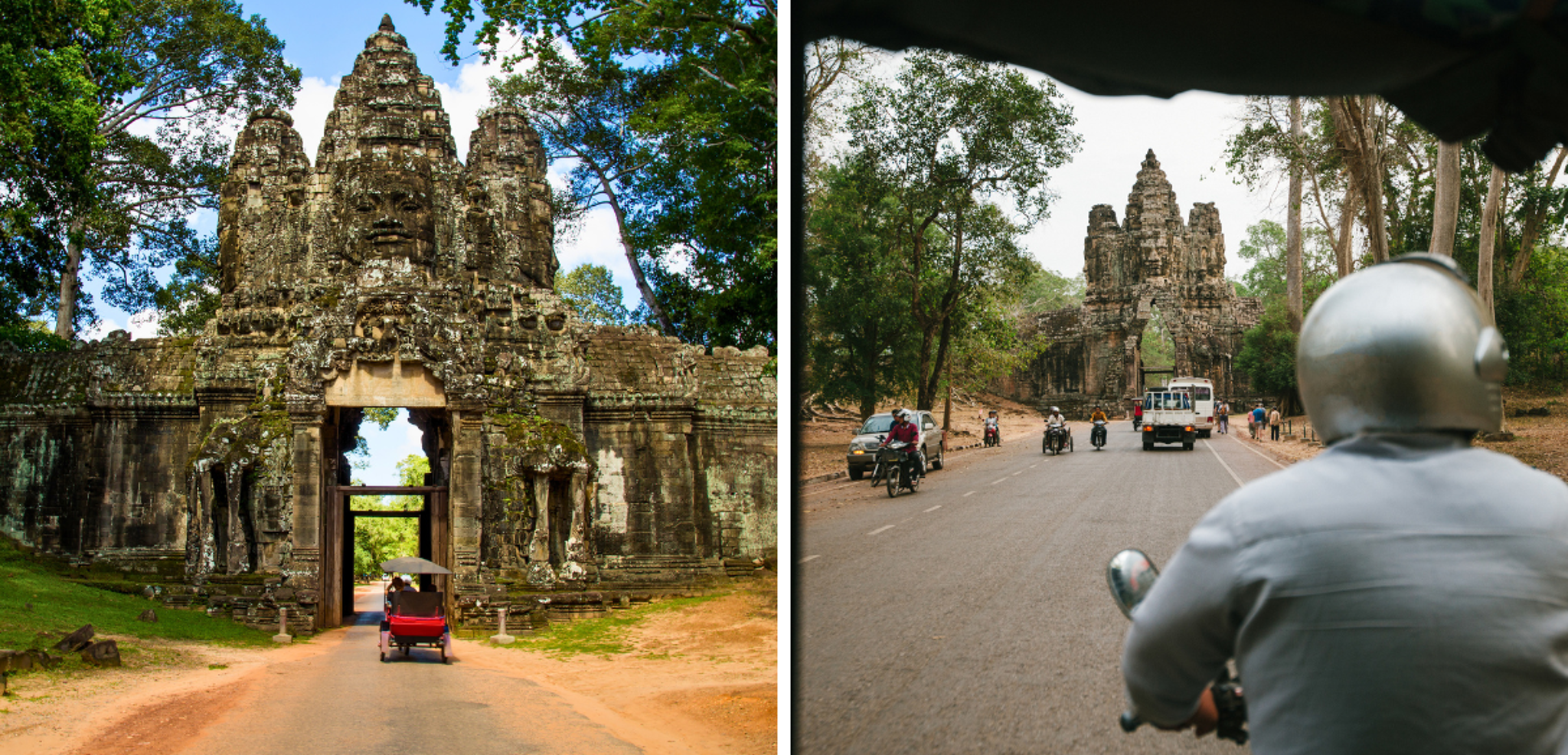 Sans oublier la découverte du célèbre site d'Angkor à bord d'un tuk-tuk