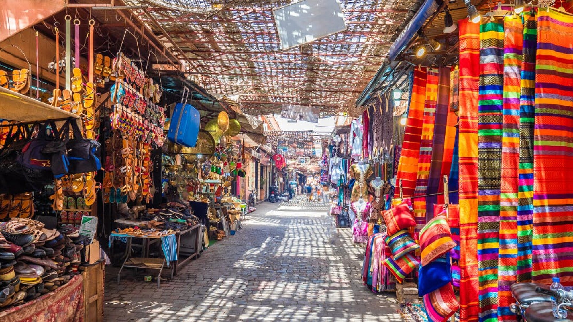 Dans les souks de Marrakech