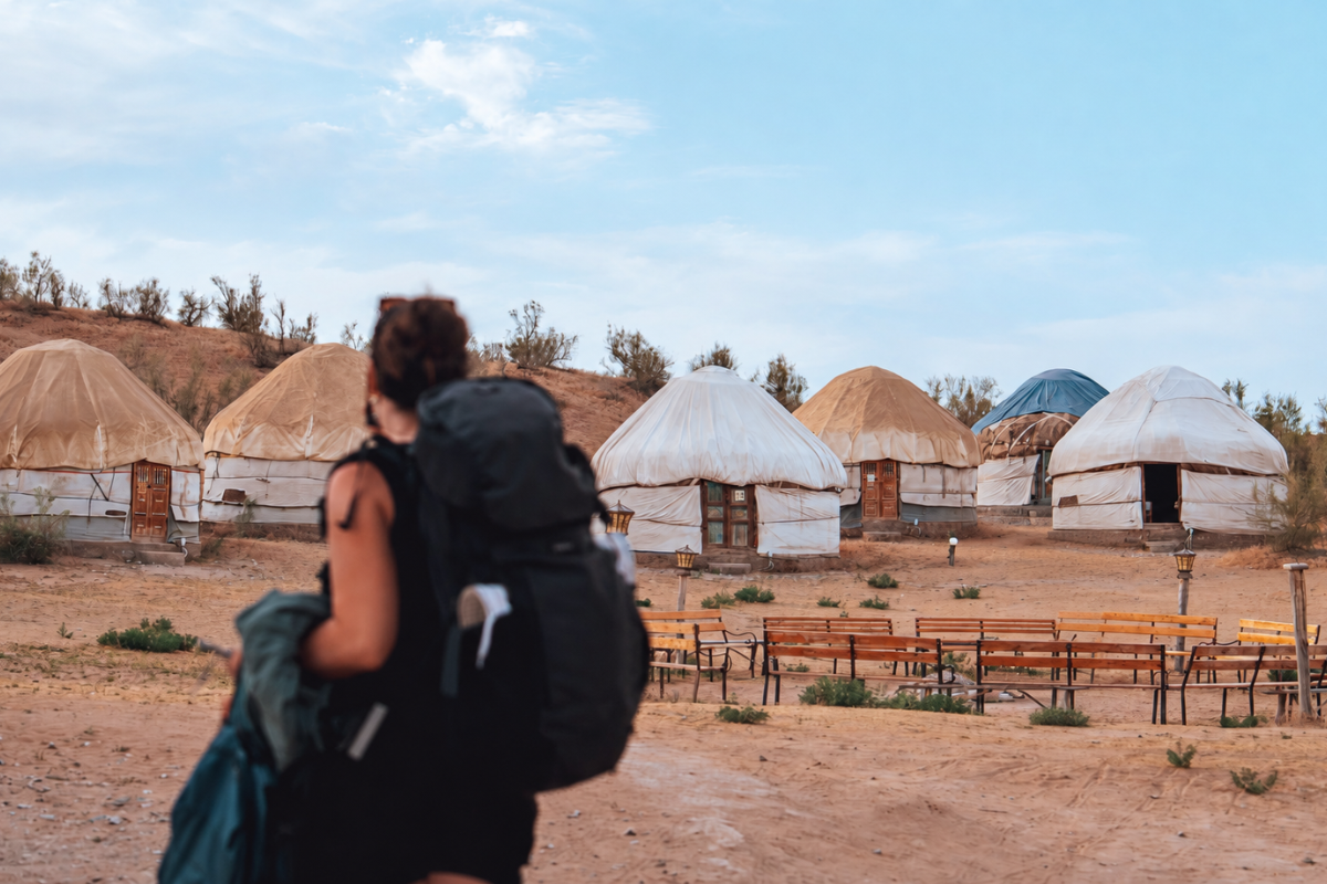 Randonnée, Ouzbékistan ©Maxime Moreau 