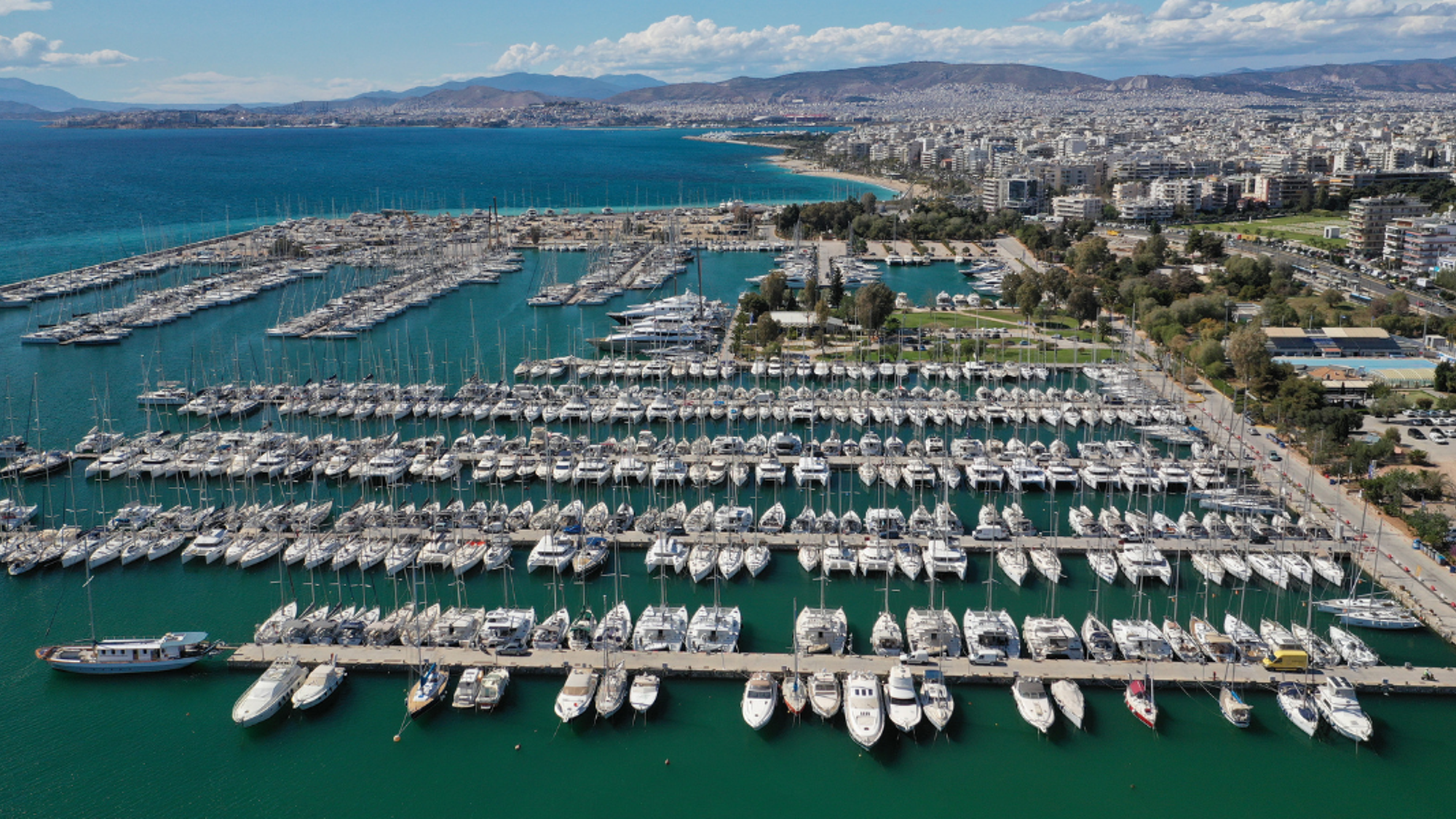 La marina d'Alimos à Athènes - jours 1 et 8