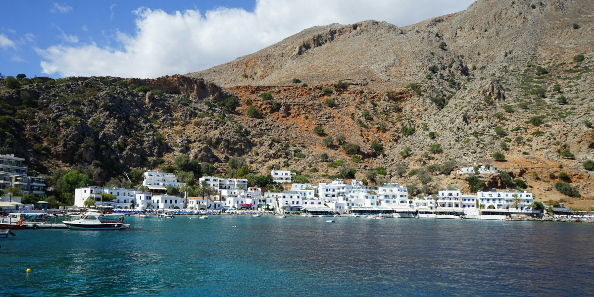 Le village de Loutro, accessible uniquement à pied ou en bateau, jour 3