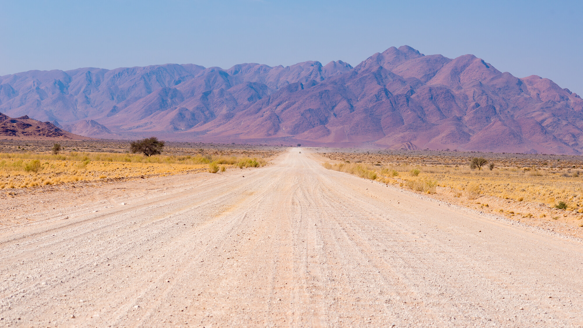 Avant de reprendre la route à travers la réserve du Namib-Naukluft