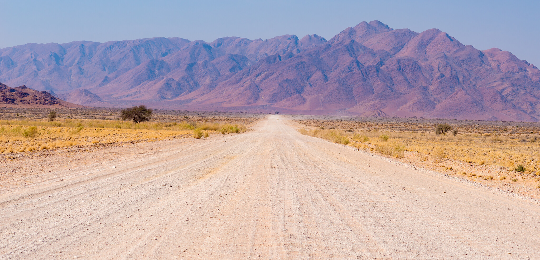 Avant de reprendre la route à travers la réserve du Namib-Naukluft
