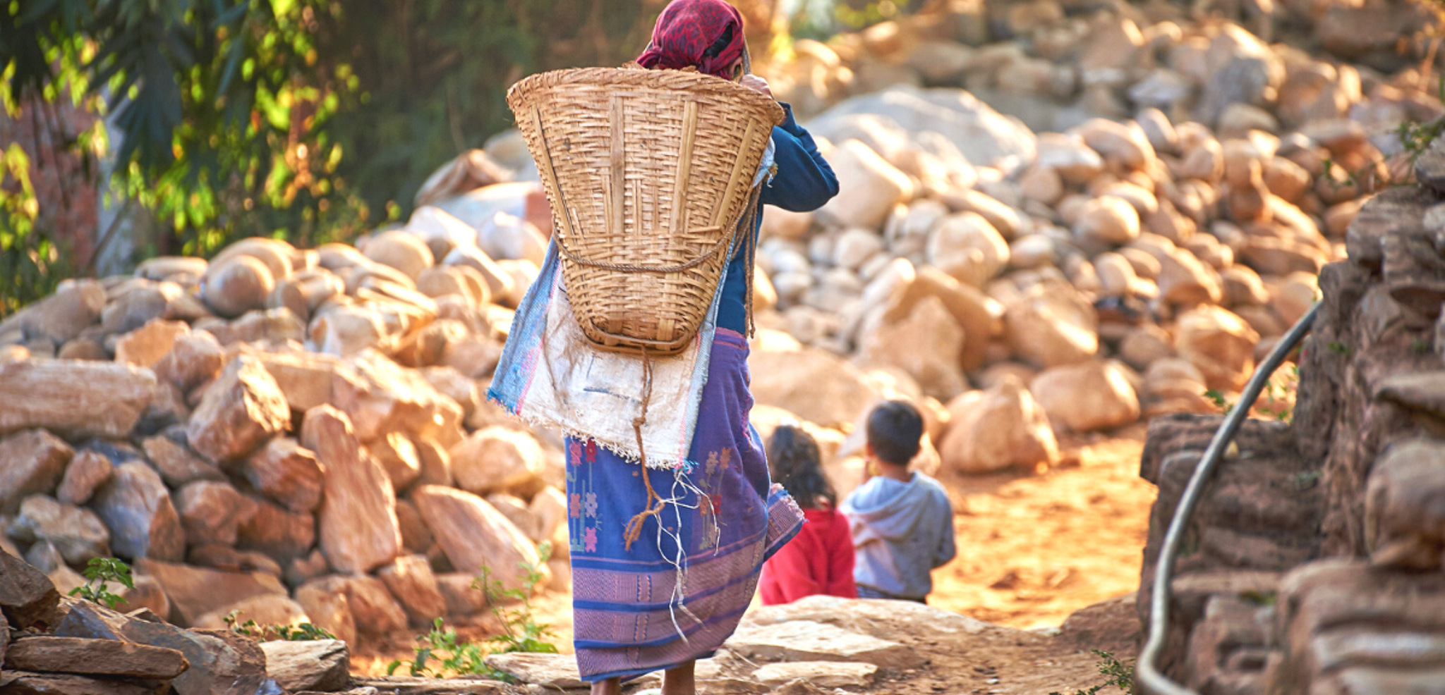 Profitez de l'ambiance de la campagne des montagnes népalaises