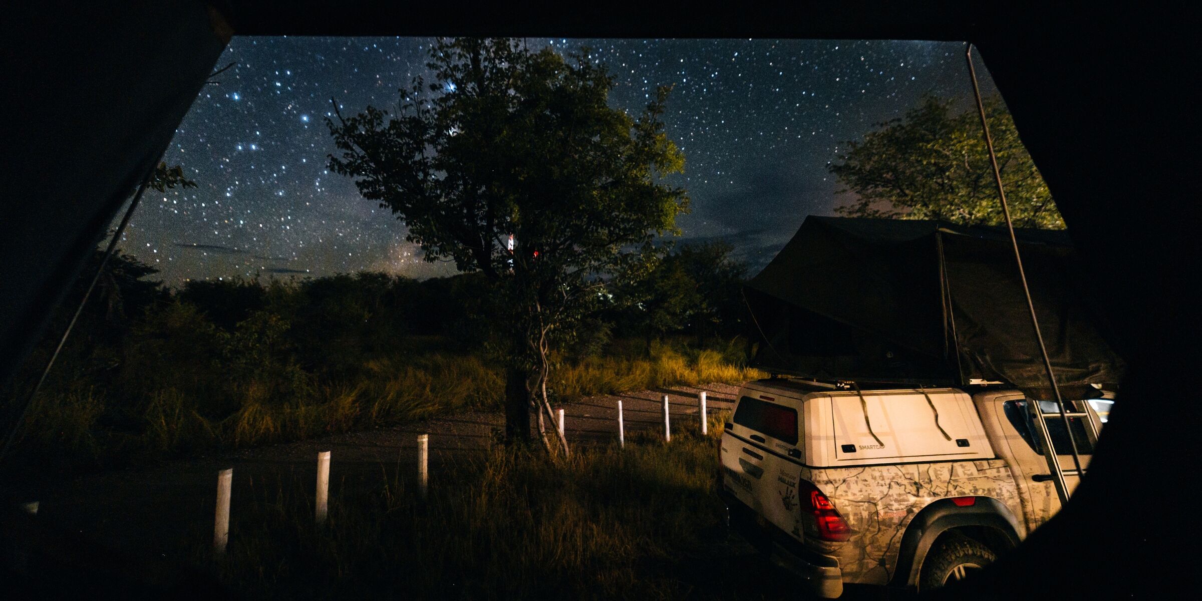 Camping, Parc National d'Etosha, Namibie ©Julien Fabro