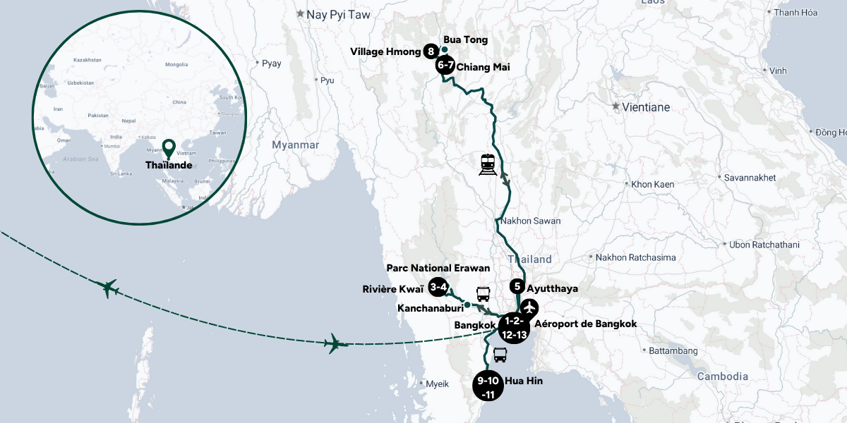 Ton circuit en Thaïlande hors des sentiers battus