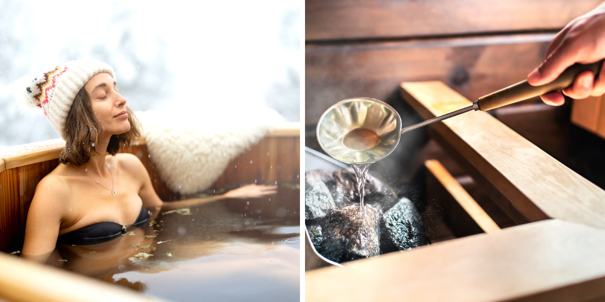 Avec sauna ou bain norvégien 