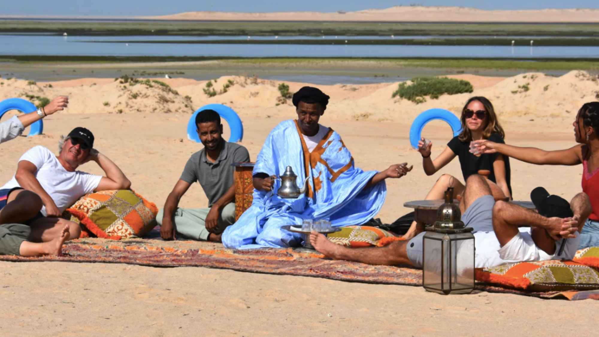 Ou farniente au bord de la lagune