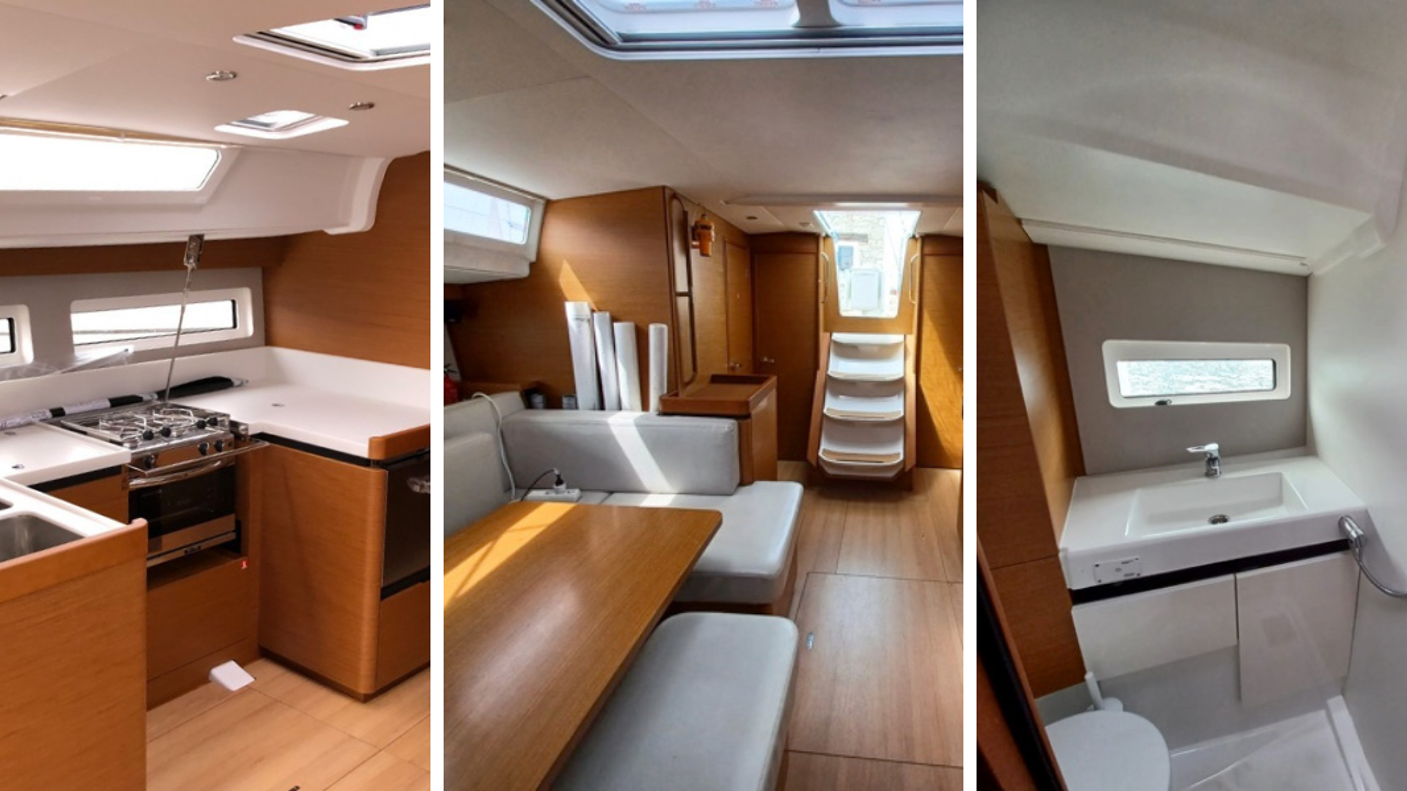 Des espaces optimisés : ton voilier Sun Loft 47 (ou similaire) - jours 1 à 8