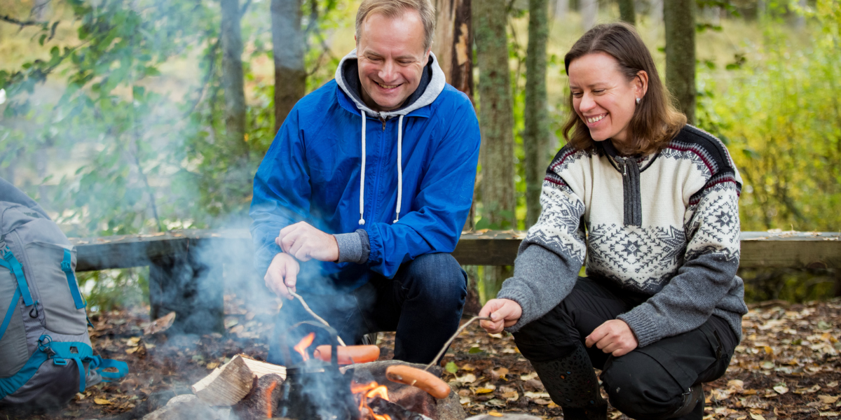 Et pique niquez autour du feu !
