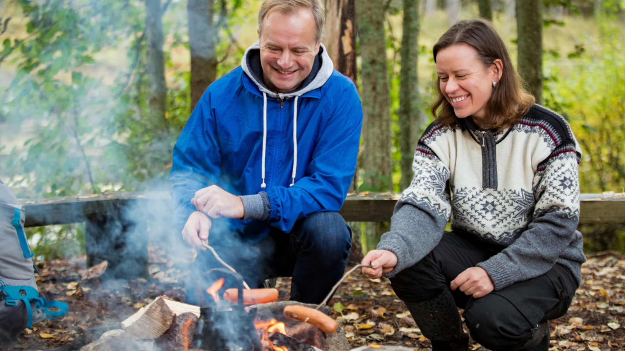Et pique niquez autour du feu !